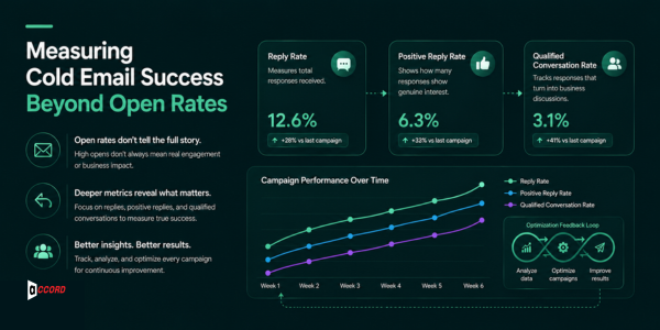 Cold email sequence with a relevant first message, useful follow-ups, reply sorting, and clear stop rules