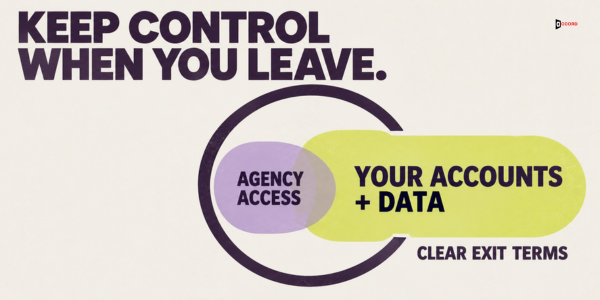 Keep control when you leave: your accounts and data, with clear exit terms