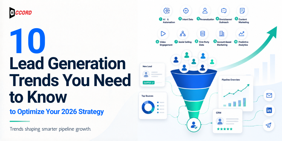 10 Lead Generation Trends You Need to Know to Optimize Your 2026 Strategy