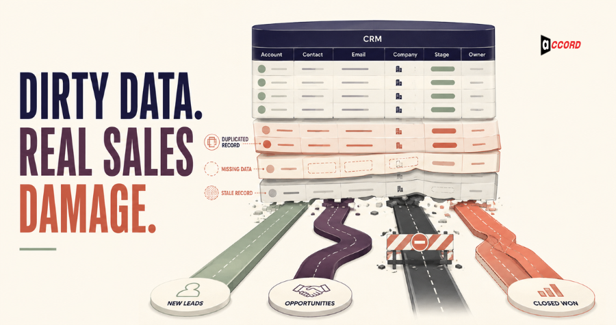 Dirty CRM Data Is Costing Your Sales Team More Than You Think