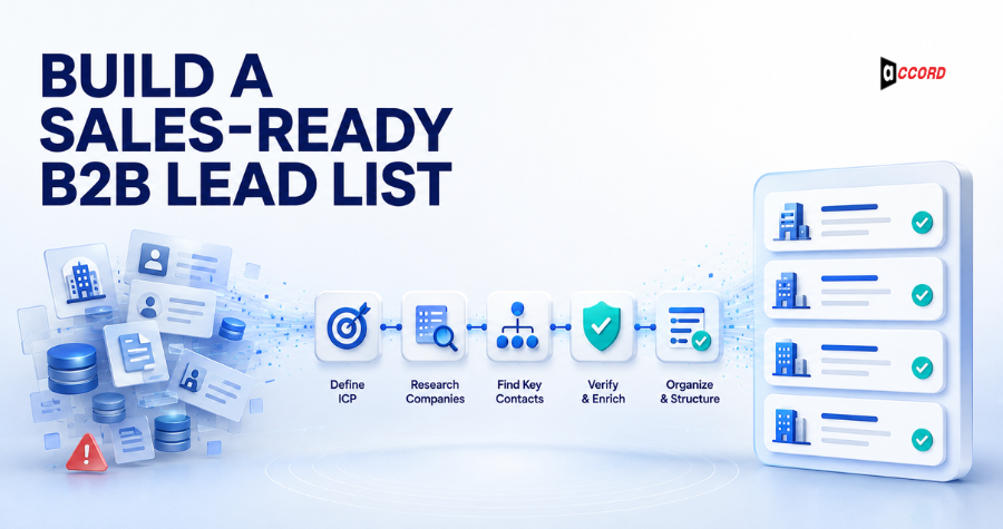 How to Build a B2B Lead List That Sales Teams Can Actually Use in 2026