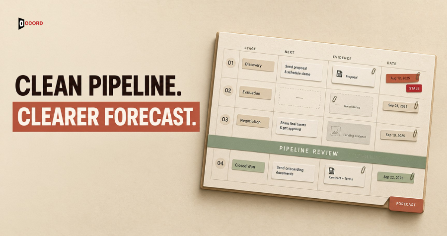 Sales Pipeline Hygiene: A Repeatable System for Cleaner Forecasts