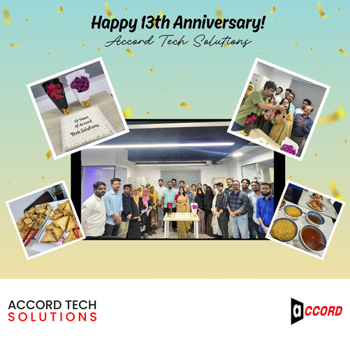 Accord Tech Solutions 13th year anniversary