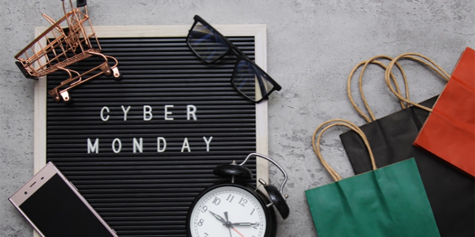 Cyber Monday - Online shopping deals following Black Friday