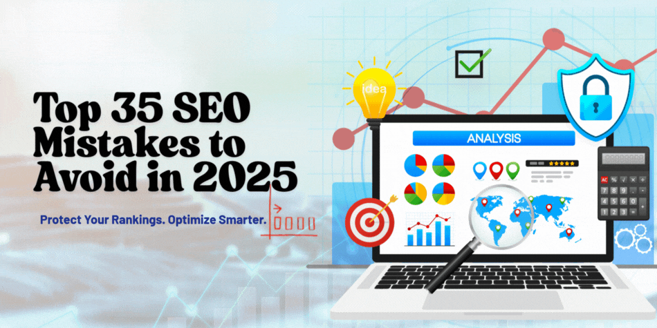 Top 35 SEO Mistakes to Avoid in 2025