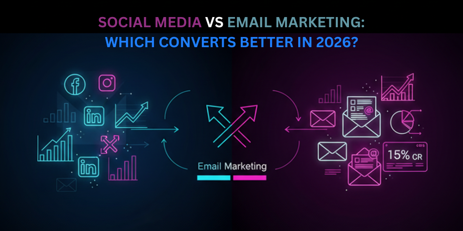 Social Media vs Email Marketing : Which constitute Better in 2026?