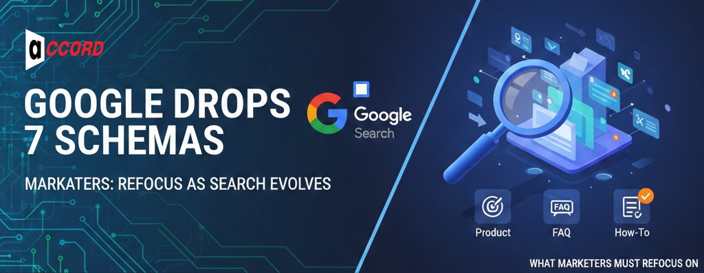 Google Drops Support for 7 Schema Types - What Marketers Must Refocus On as Search Evolves